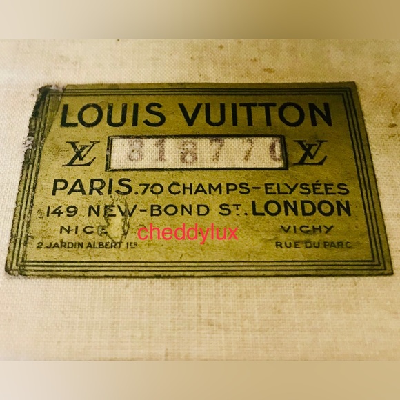 🧳🛄💼Authentic Rare Vintage Louis Vuitton Trunk - Picture 13 of 14